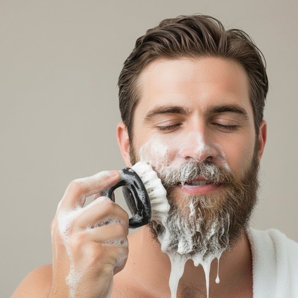 YOSMO Men Reinigungs Bartbürste