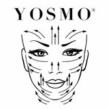 YOSMO Outil facial Gua Sha en pierre naturelle 100 % quartz rose