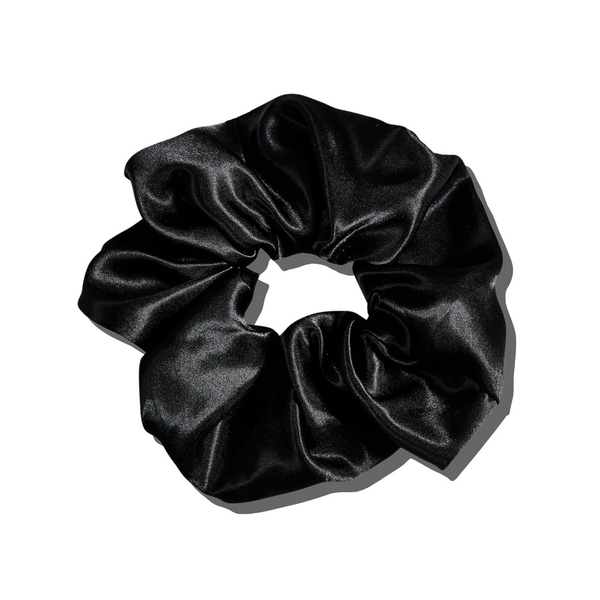 yosmo-zijden-scrunchie-groot-zwart