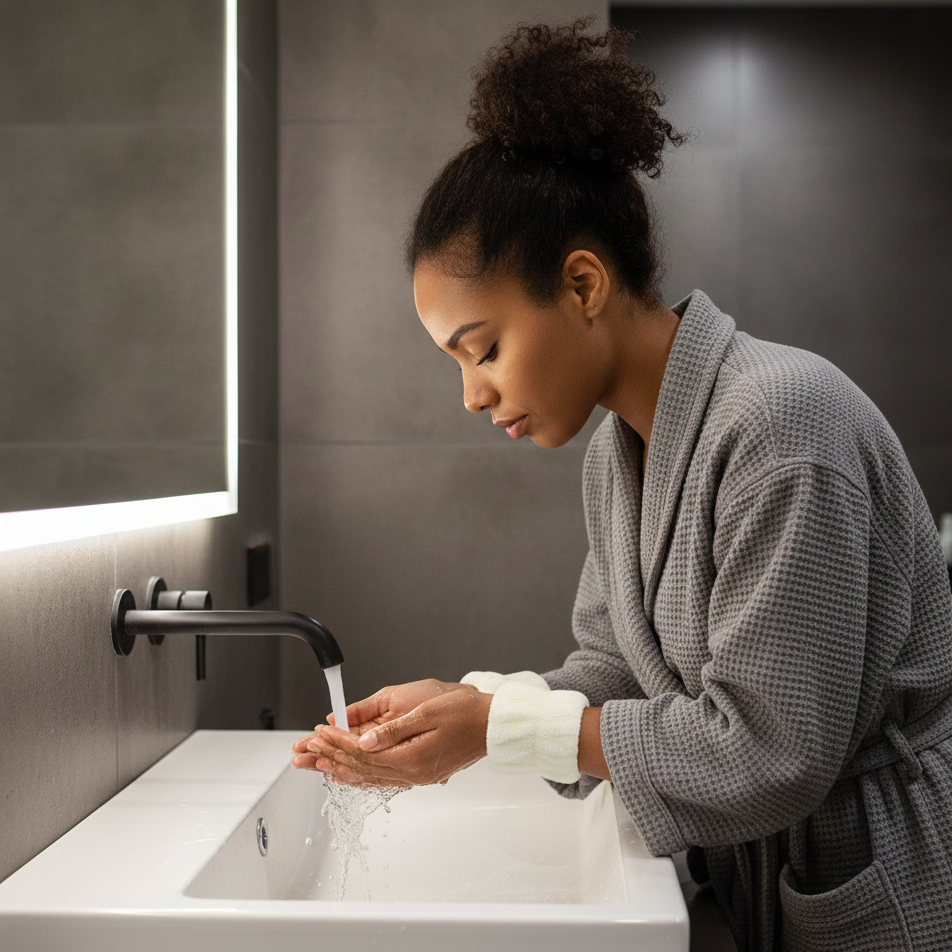 yosmo-microvezel-polsband-skincare-op-model-ivoor