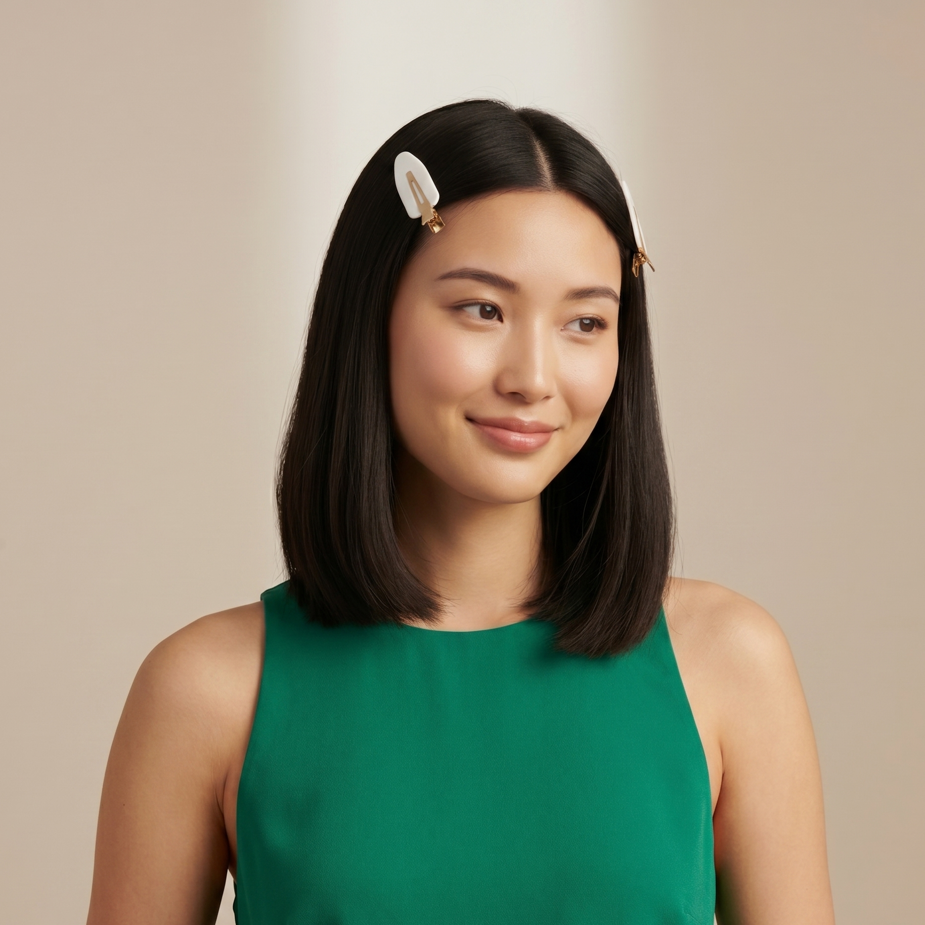 yosmo-haarclips-4-stuks-model-wit